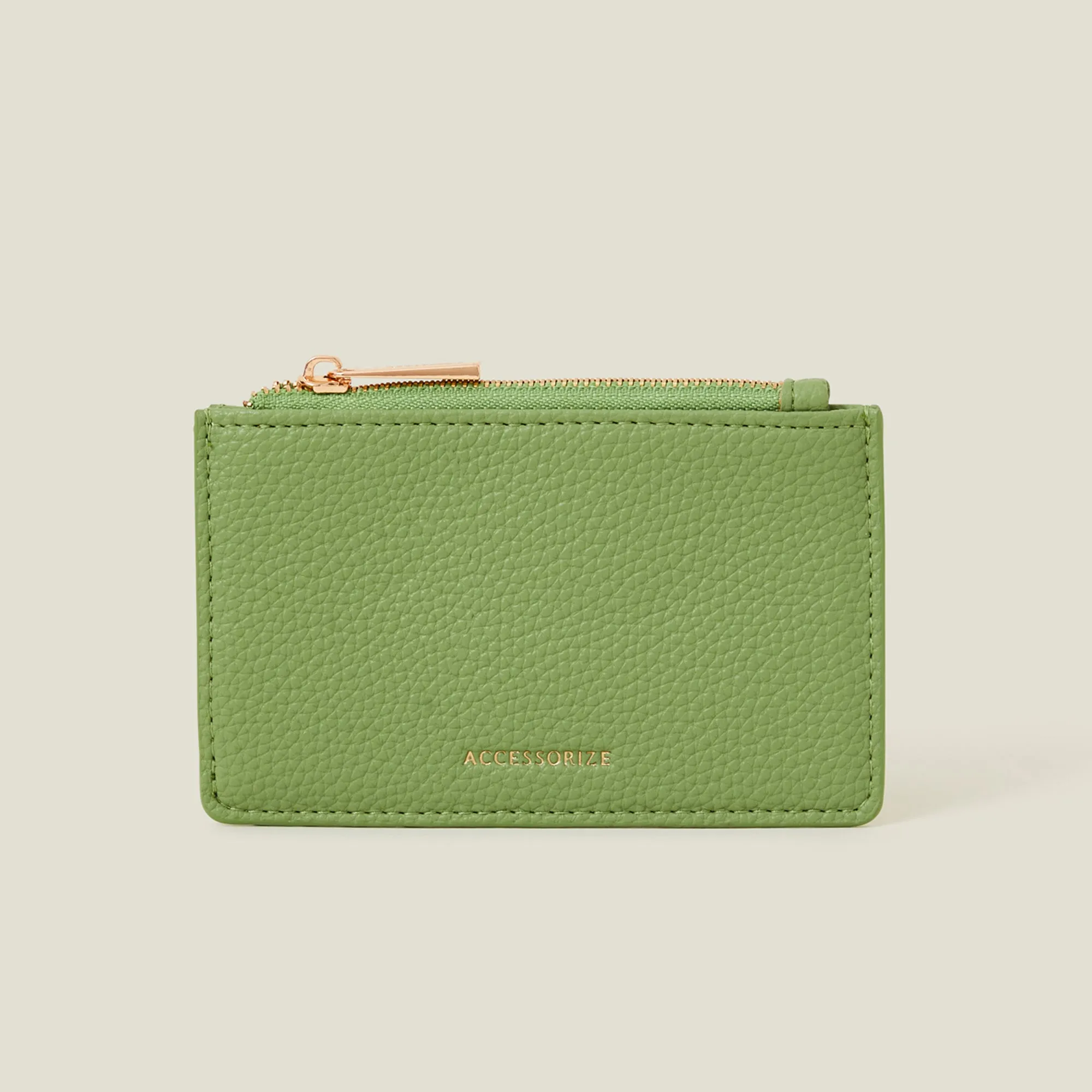 Accessorize London Classic Cardholder-Green