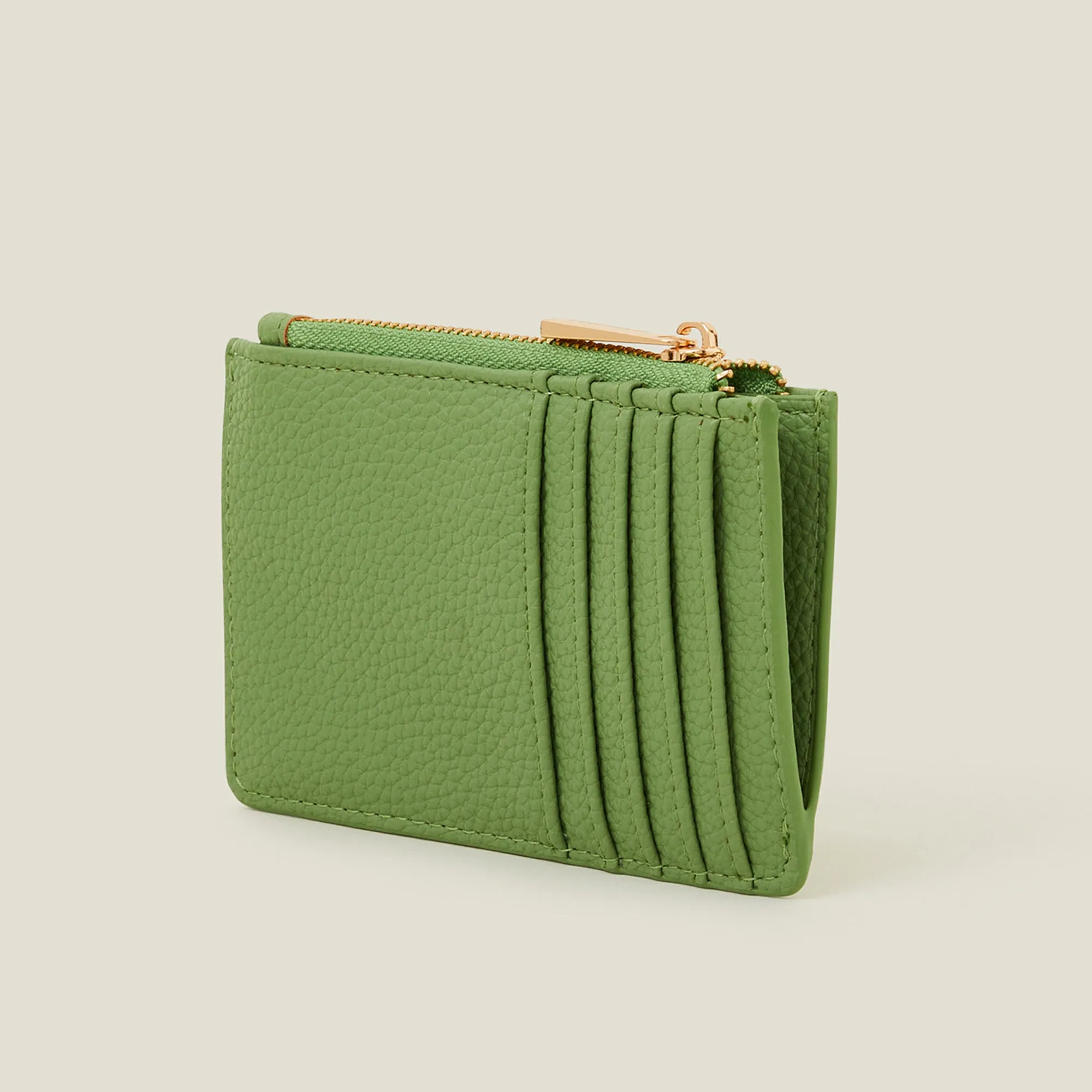 Accessorize London Classic Cardholder-Green