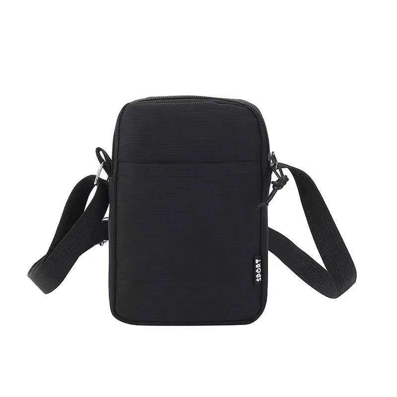 Adjustable Strap Small Crossbody Zip Closure Bag