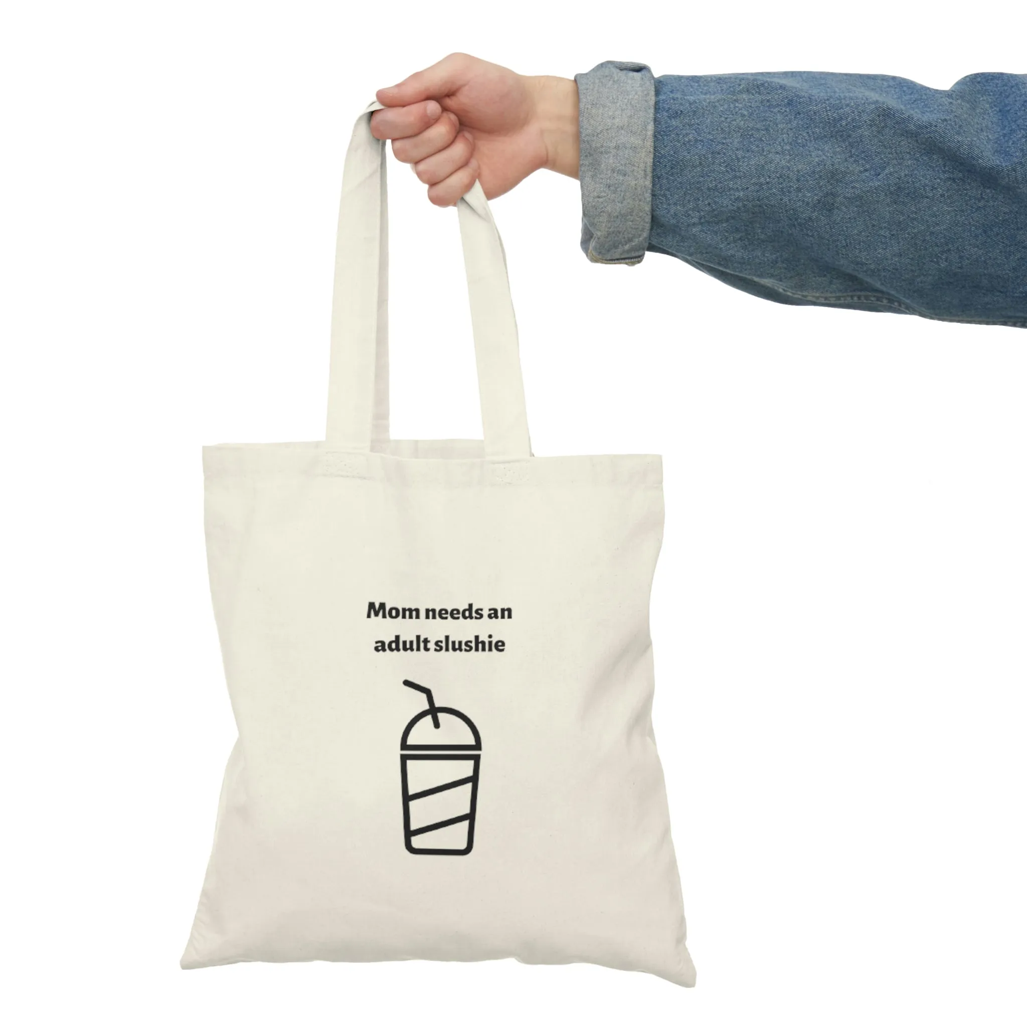 Adult slushie Natural Tote Bag