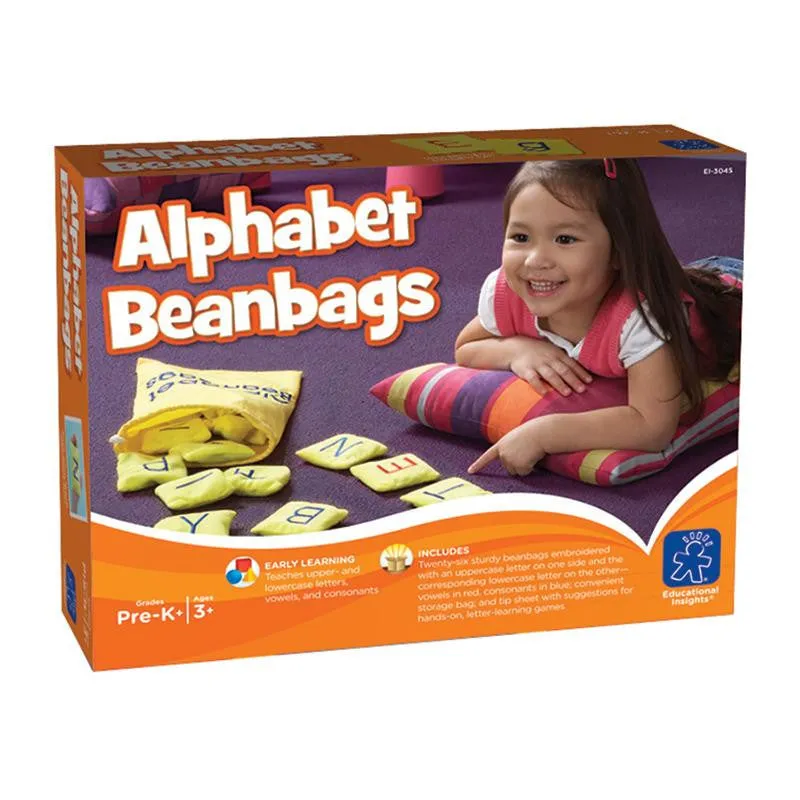 ALPHABET BEAN BAGS