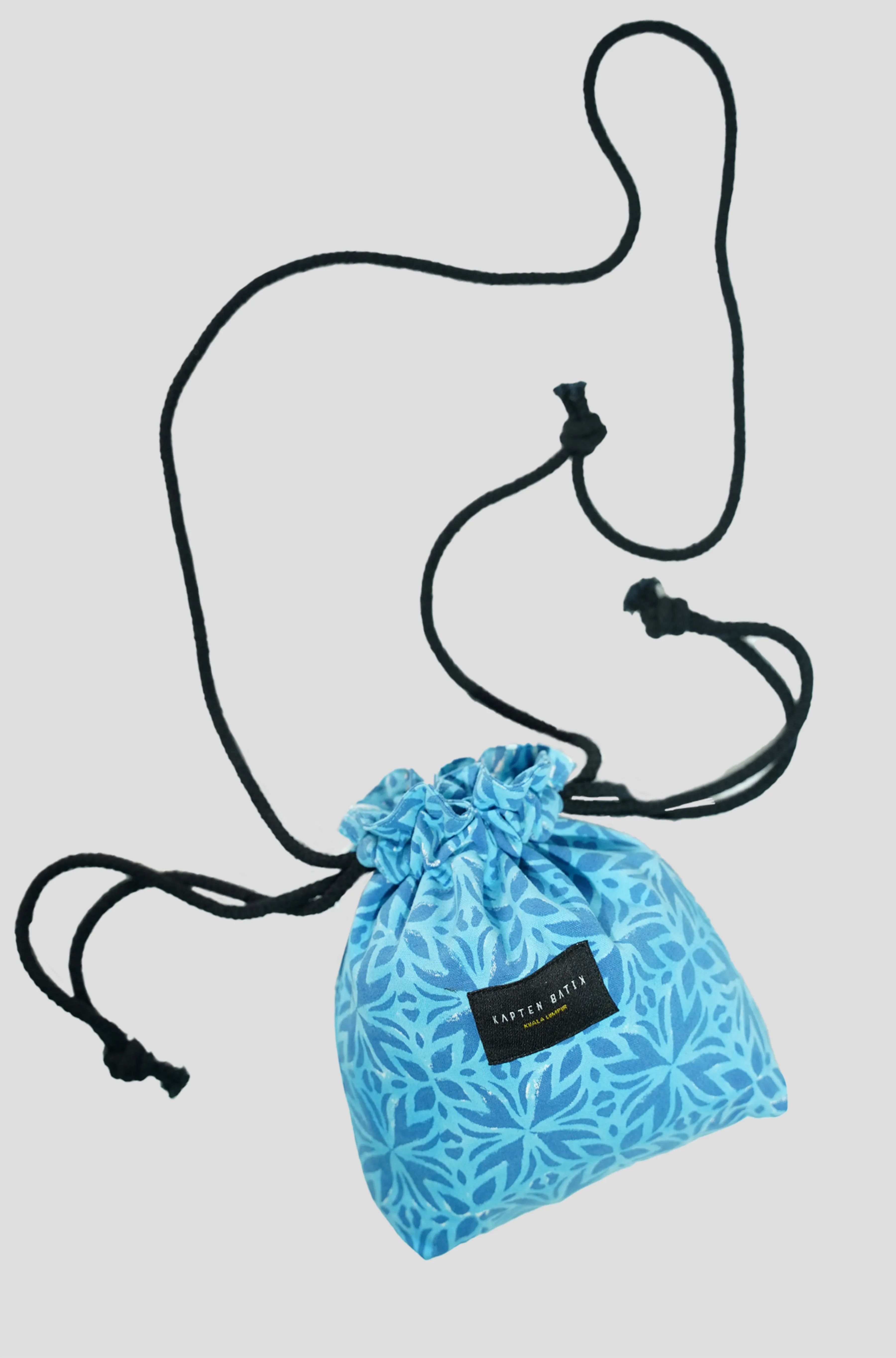 Artisanal Canvas Sling Pouch Bag in Petals