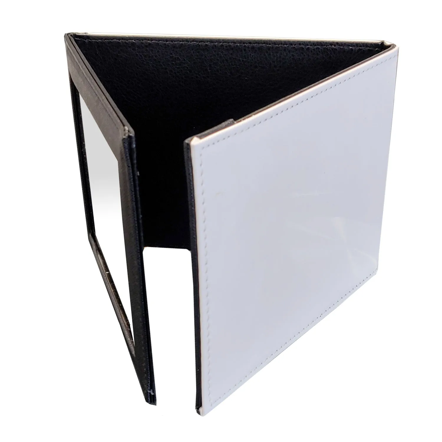 Bags & Wallets - PU - Large Folding Makeup Mirror - Black