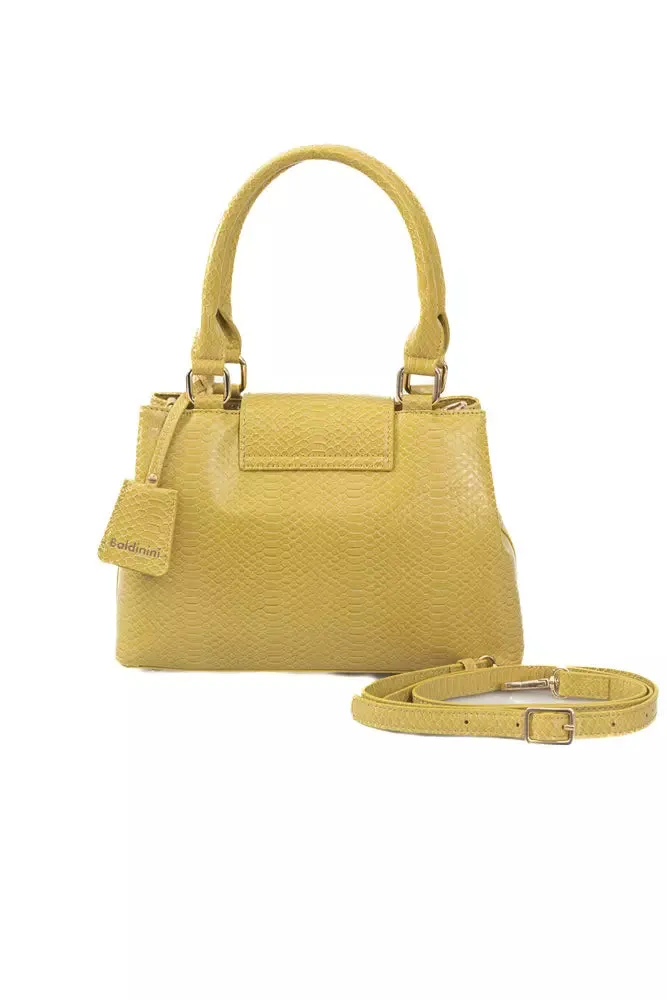 Baldinini Trend Yellow Polyurethane Women Crossbody Bag