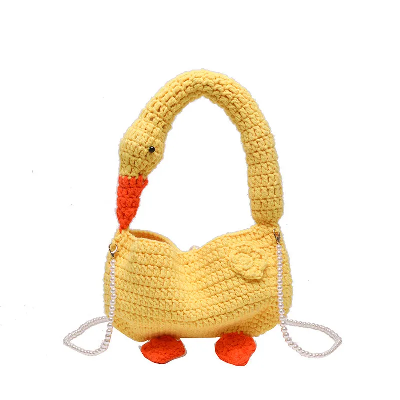 BerriesJam - Trendy Knitted Cartoon Bag