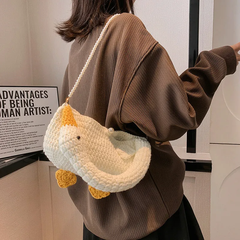 BerriesJam - Trendy Knitted Cartoon Bag