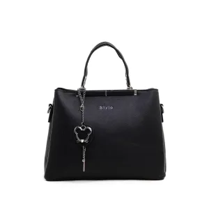 Black Formal Hand Bag P35962