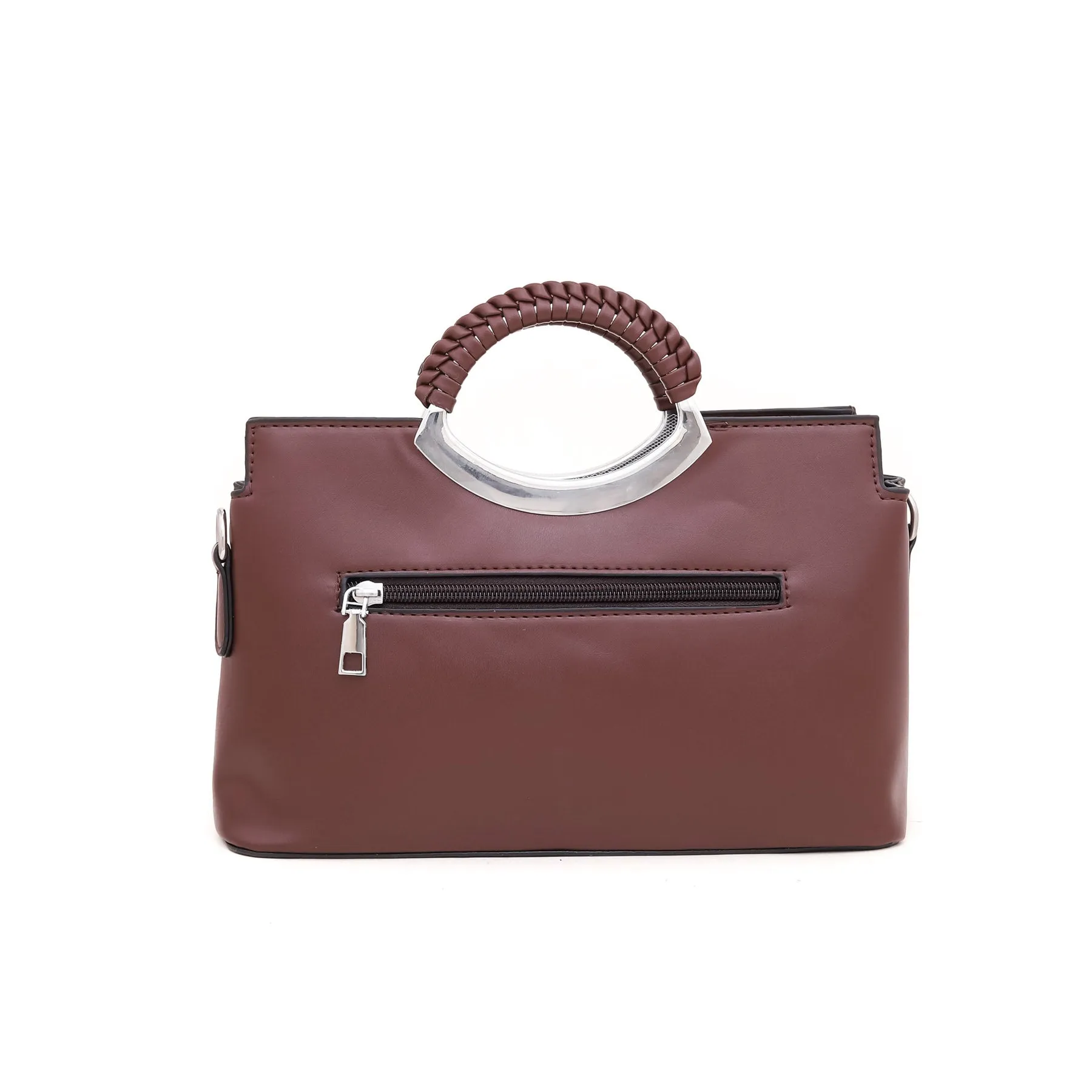 Brown Formal Hand Bag P35899