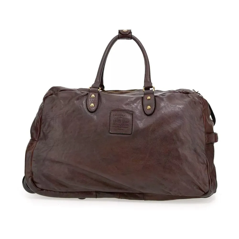 Campomaggi Tokio Trolley Leather Duffle Bag