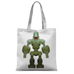 CG Robot Character Classic Sublimation Tote Bag