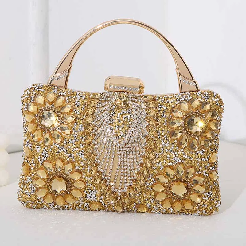 Clutch Bag Wedding Crystal Handbag Evening Clutch Bag