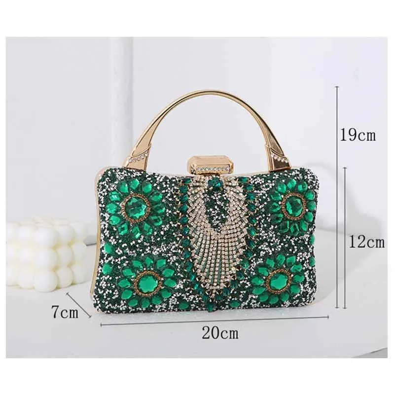 Clutch Bag Wedding Crystal Handbag Evening Clutch Bag