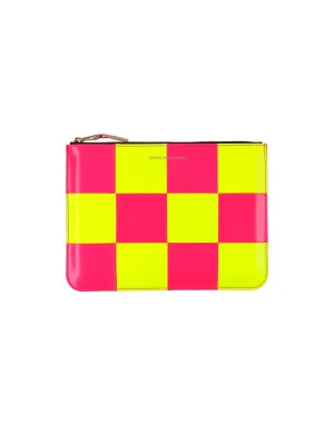 Comme Des Garçons Pouches bag, pink, yellow