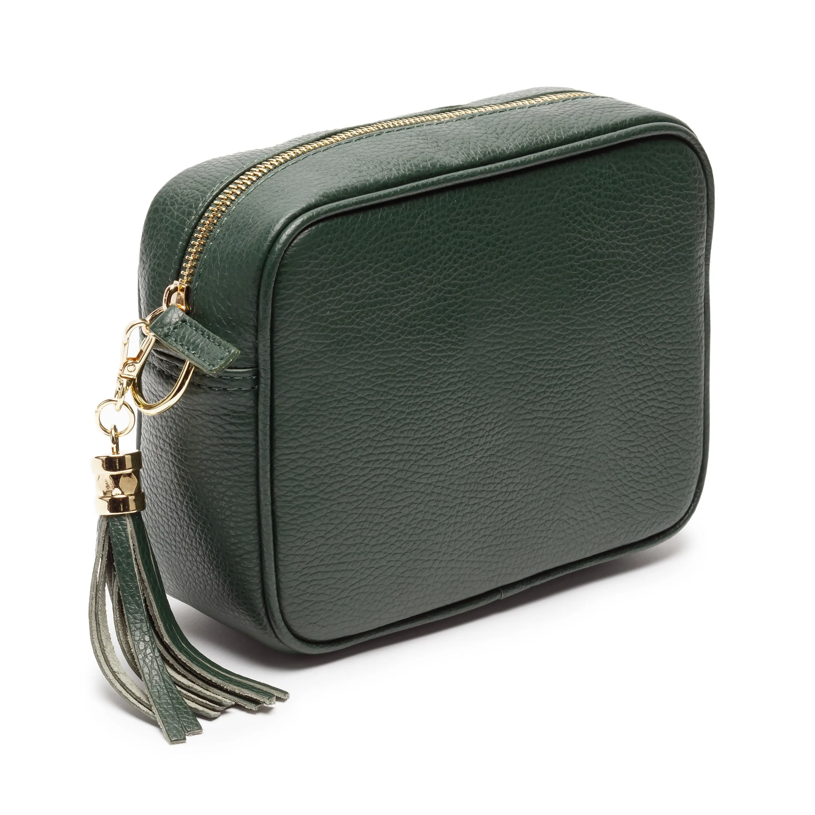 Crossbody Bottle Green (Baroque strap)