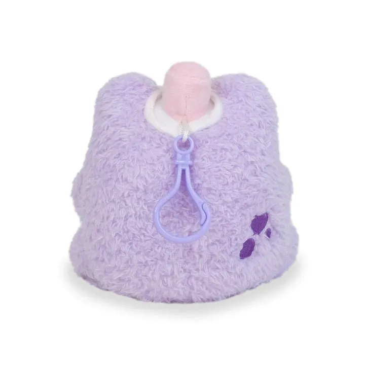 Cuddle Barn 3 Inch Boba Wawa Kawaii Plush Clip