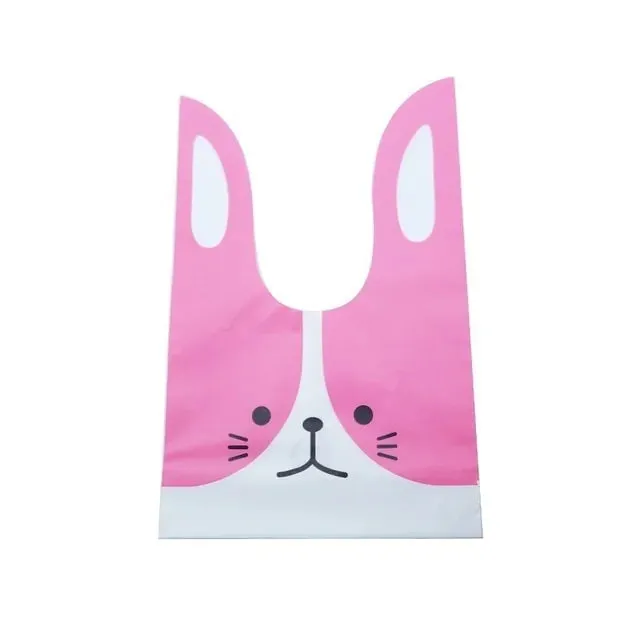 Cute Animal Ear Plastic Bags