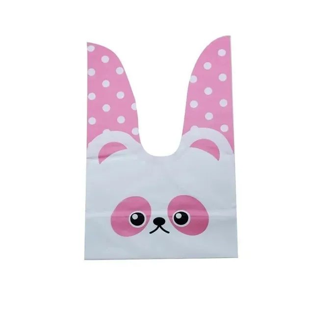 Cute Animal Ear Plastic Bags