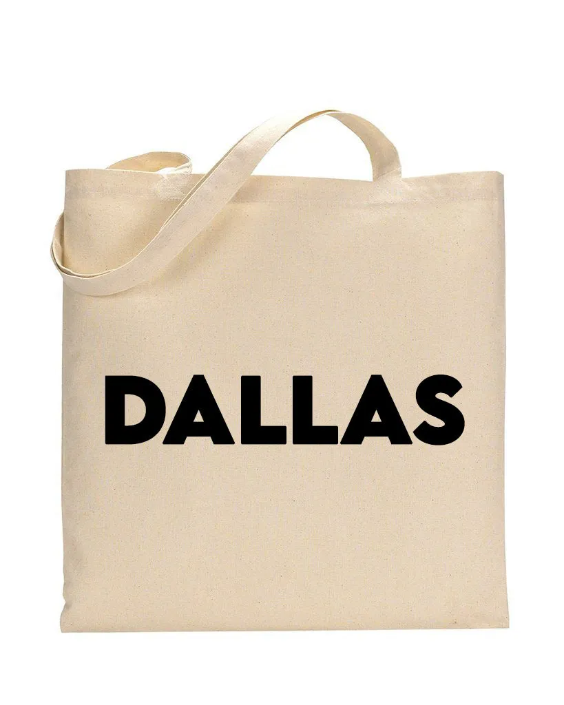 Dallas Tote Bag - City Tote Bags