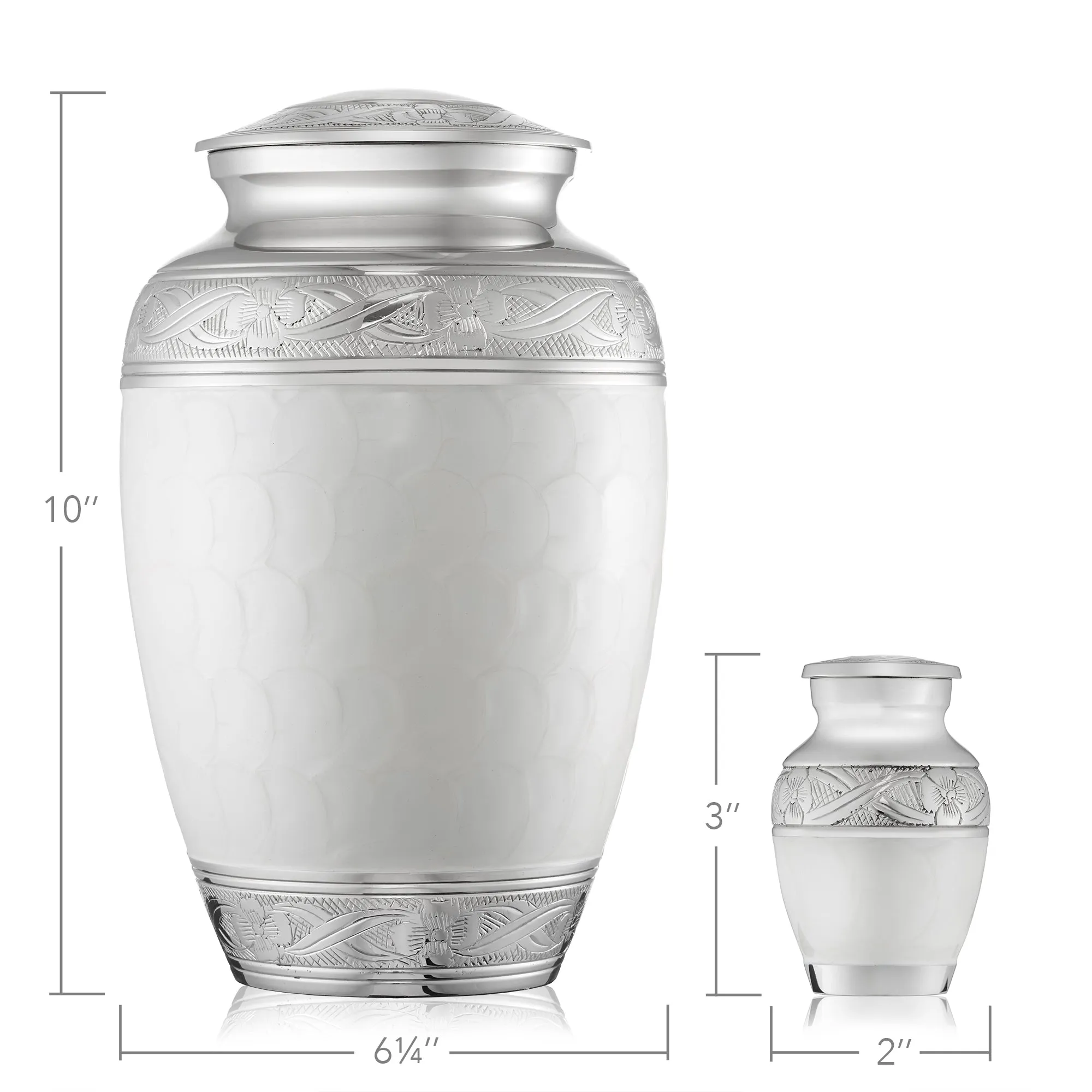 Decorative Cremation Urns for Human Ashes, 1 Adult   4 Keepsake