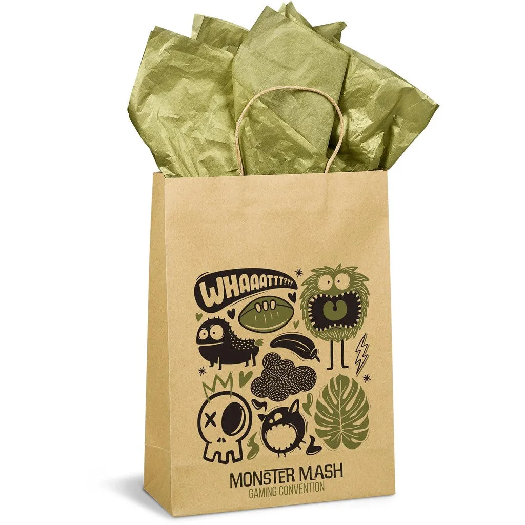 Ecological Digital Print Maxi Paper Gift Bag 150gsm