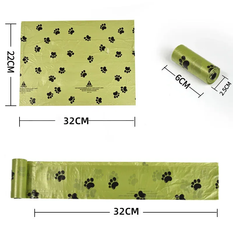 EcoScent Biodegradable Pet Waste Bags with Dispenser