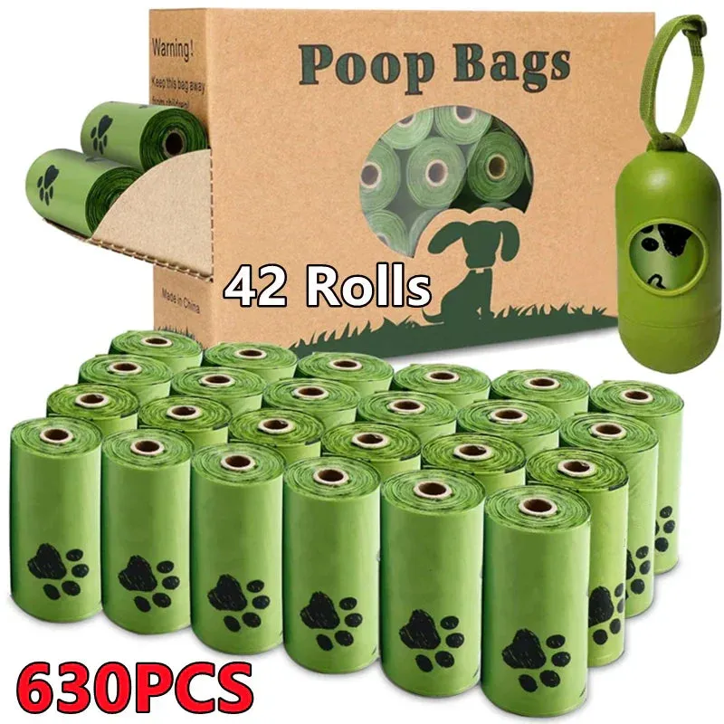 EcoScent Biodegradable Pet Waste Bags with Dispenser