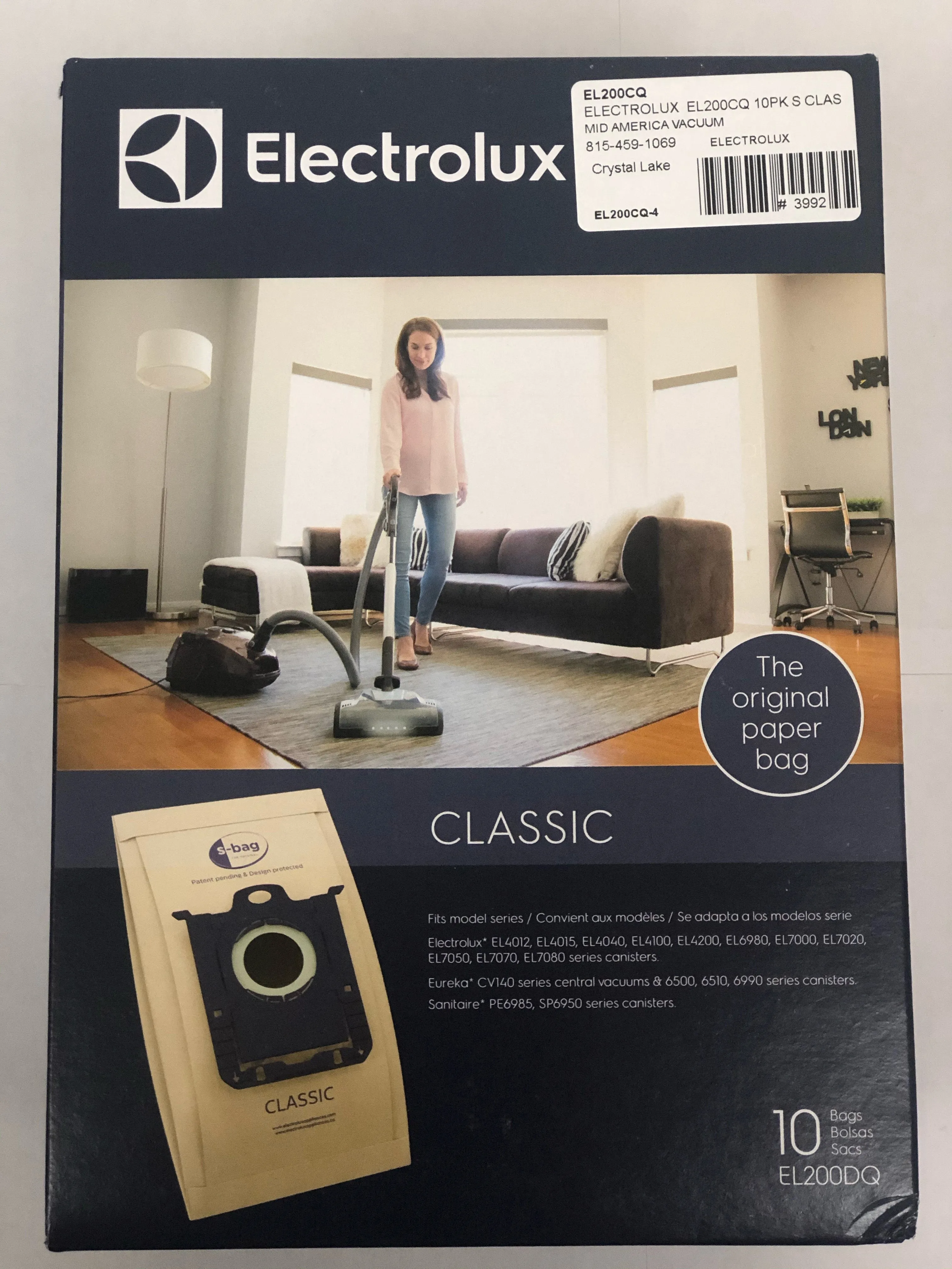 Electrolux S-Bag Classic (10-Pack) [EL200DQ]