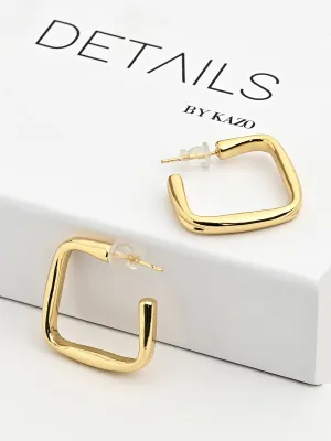 Everyday Square Hoop Earrings