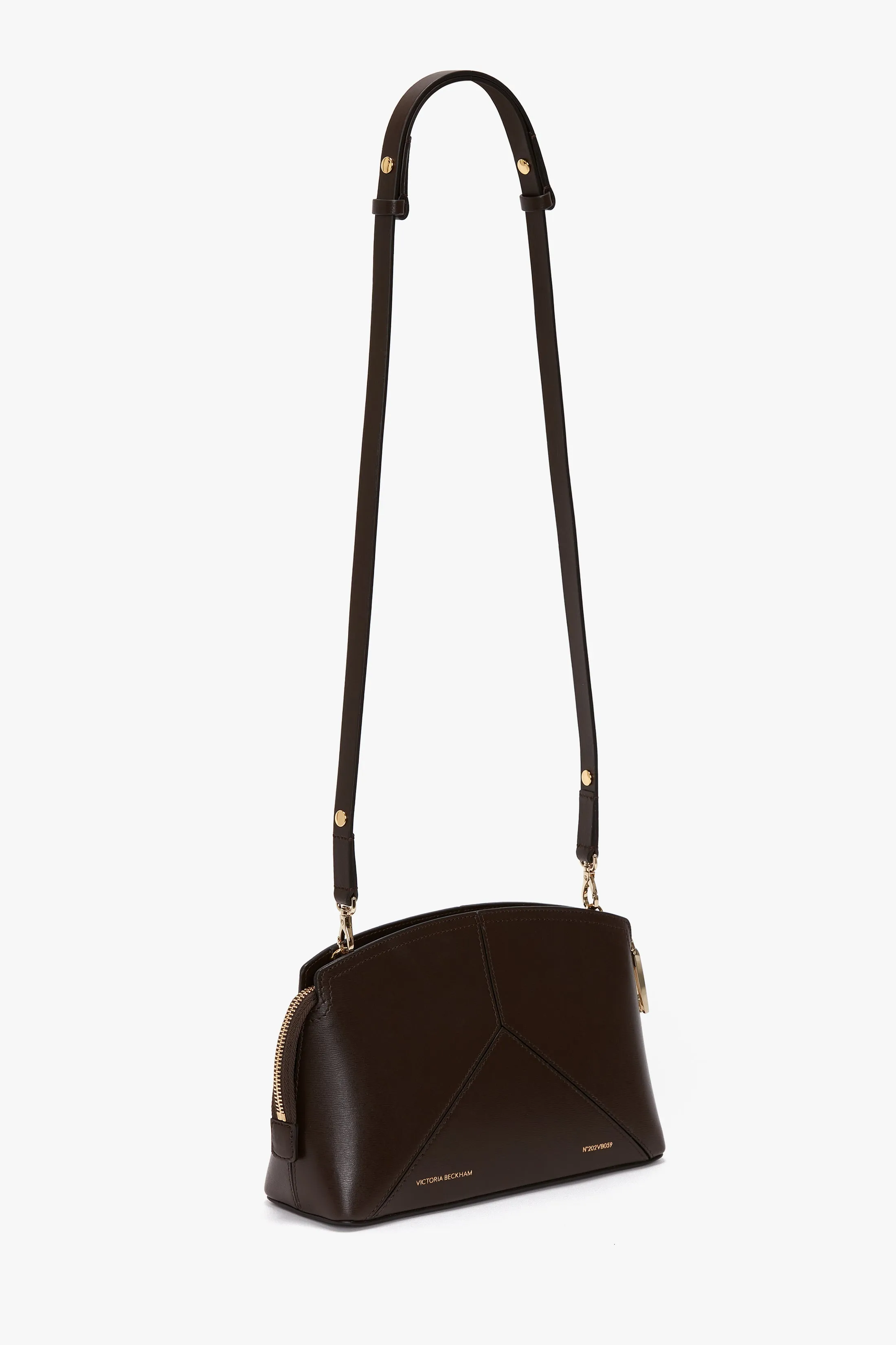 Exclusive Victoria Crossbody Bag In Brown Leather