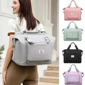 Folding Travel Bags For Backpack Handbag Sholder Bag Gym Fitness Weekender Overnight Women