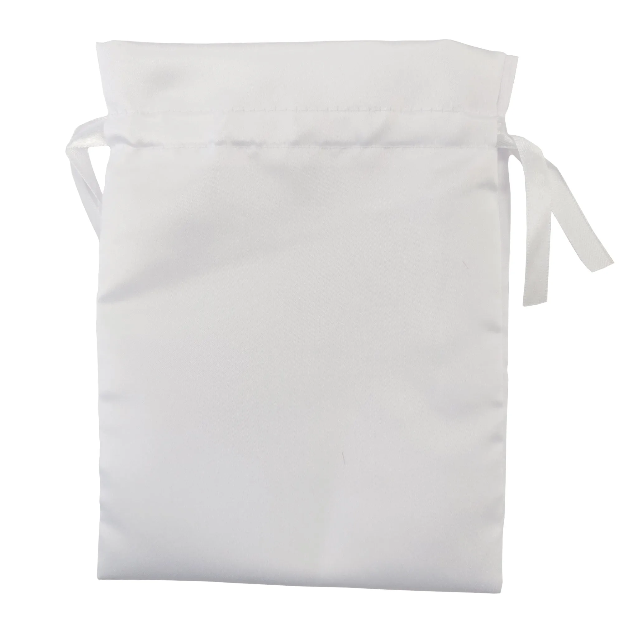 FULL CARTON - 100 x DOUBLE DRAWSTRING Bags - SATIN - 15cm x 20cm