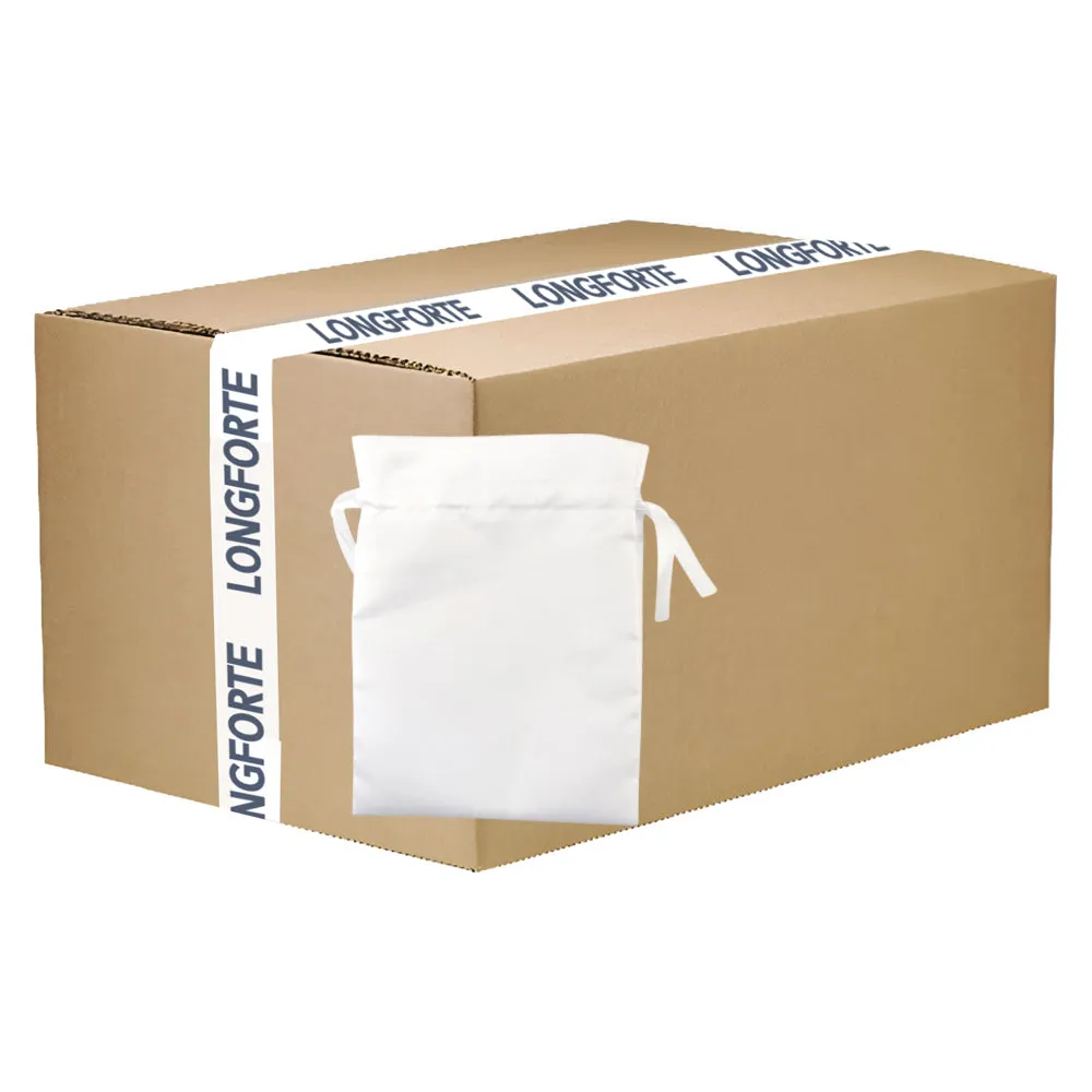 FULL CARTON - 100 x DOUBLE DRAWSTRING Bags - SATIN - 15cm x 20cm