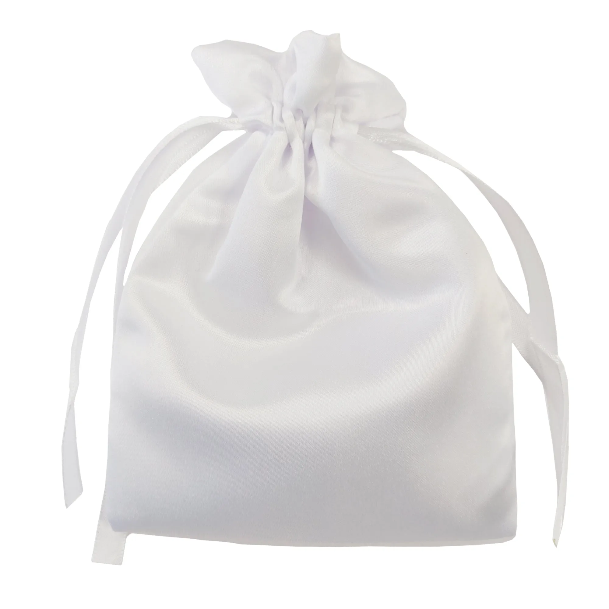 FULL CARTON - 100 x DOUBLE DRAWSTRING Bags - SATIN - 17cm x 25cm