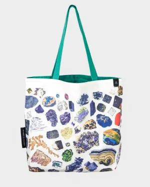 Gems & Minerals Canvas Shoulder Tote