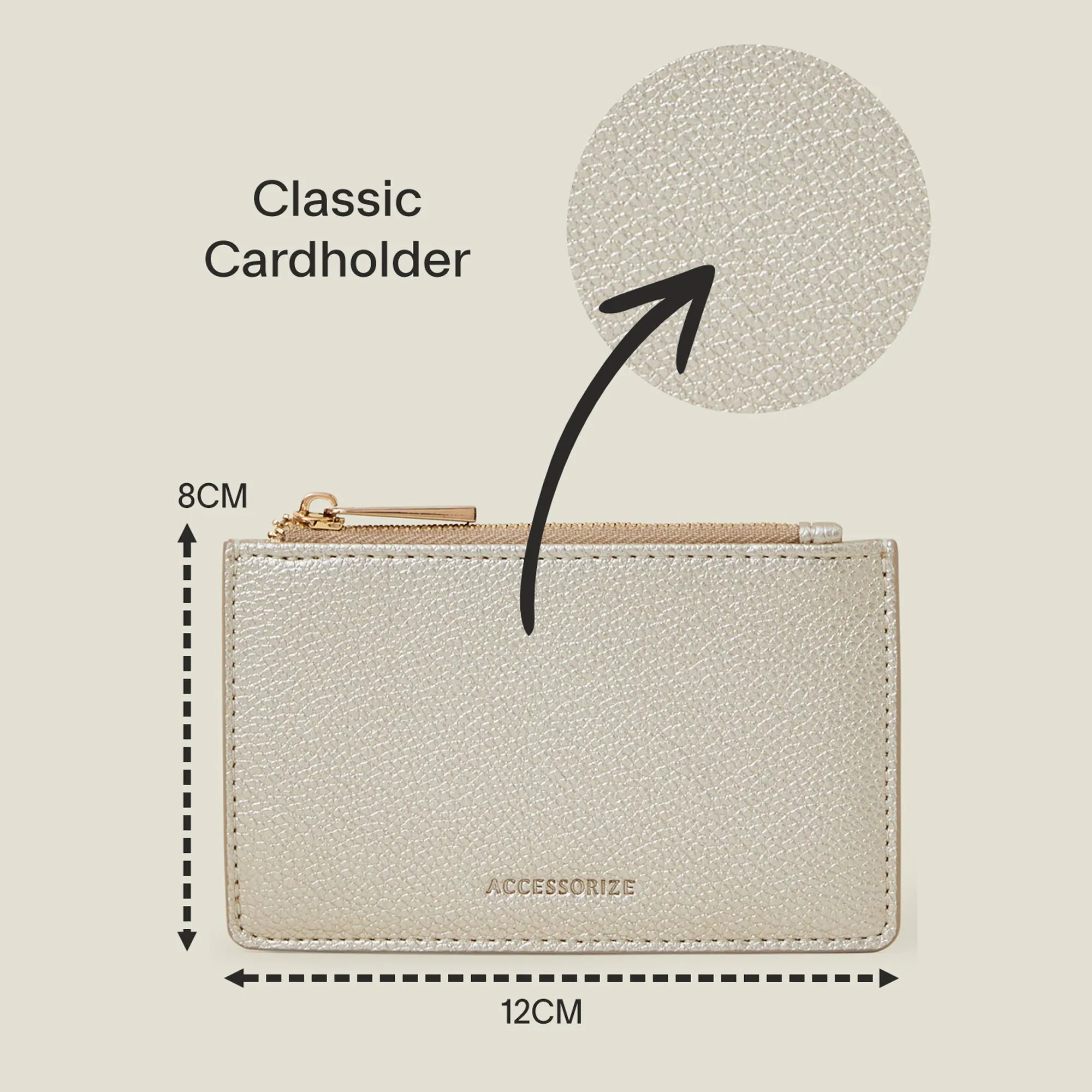 Gold Classic Cardholder