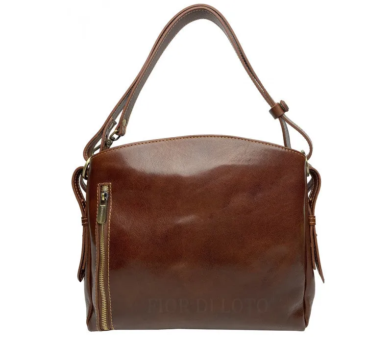 Italian Leather Handbag-Marianella