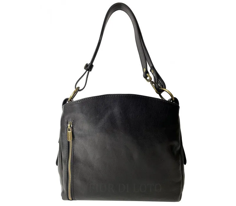 Italian Leather Handbag-Marianella