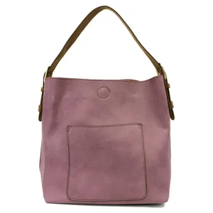 JOY SUSAN HOBO BAG DUSTY PLUM