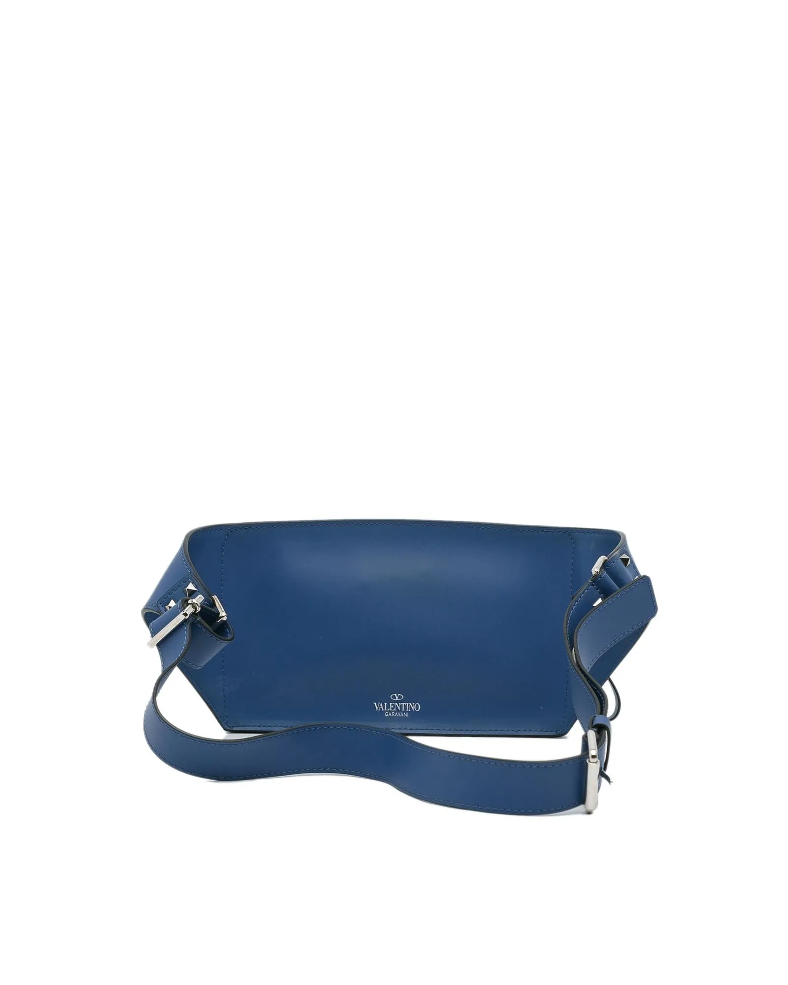 Leather Belt Bag with Top Zip Closure