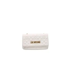 Love Moschino White Polyethylene Women Crossbody Bag