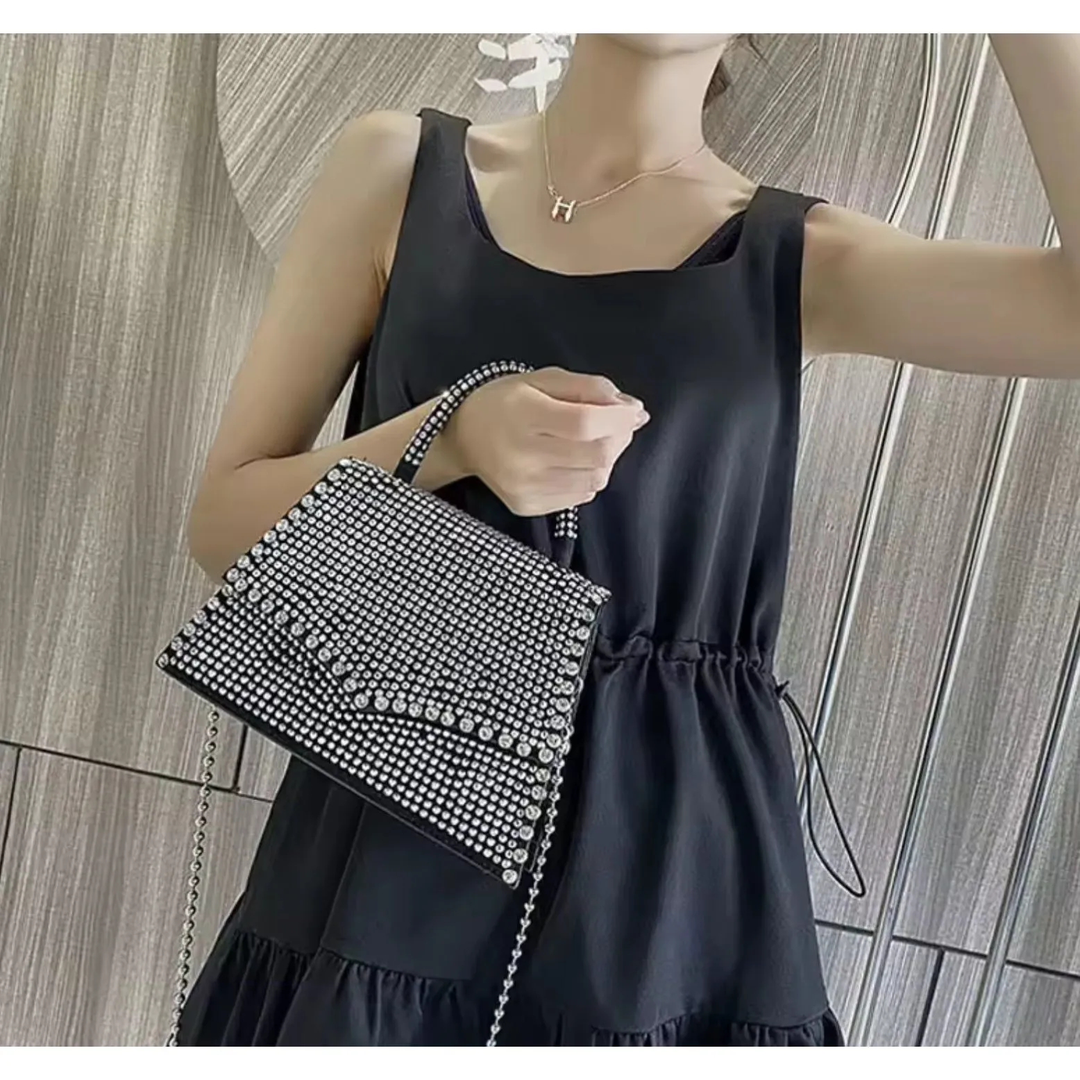 Luxury Diamond Bags Purses For Female