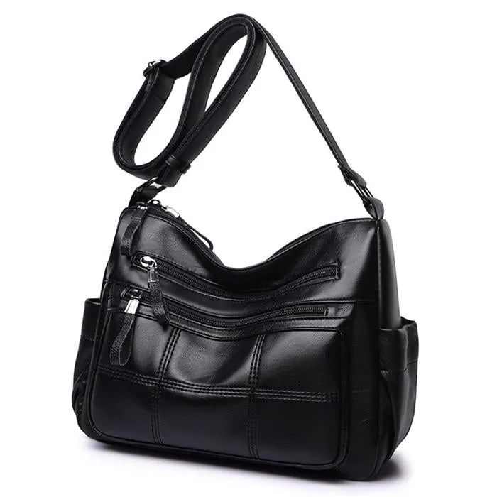 Luxury Ladies' Soft Leather Shoulder Bags