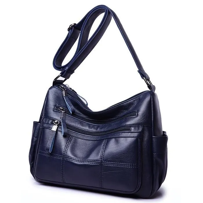 Luxury Ladies' Soft Leather Shoulder Bags