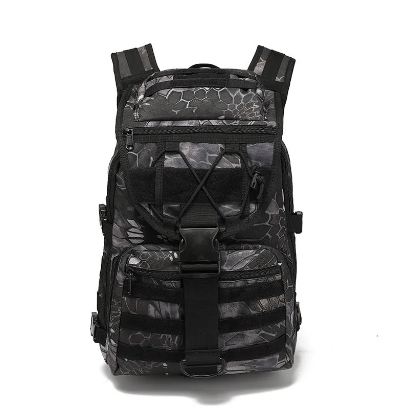 Man Cave Combat Bag Outdoor Backpack Camouflage Hiking BackPack