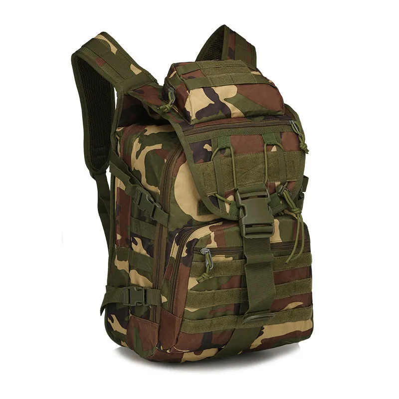 Man Cave Combat Bag Outdoor Backpack Camouflage Hiking BackPack