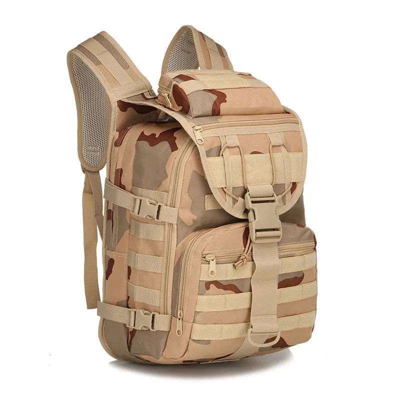 Man Cave Combat Bag Outdoor Backpack Camouflage Hiking BackPack