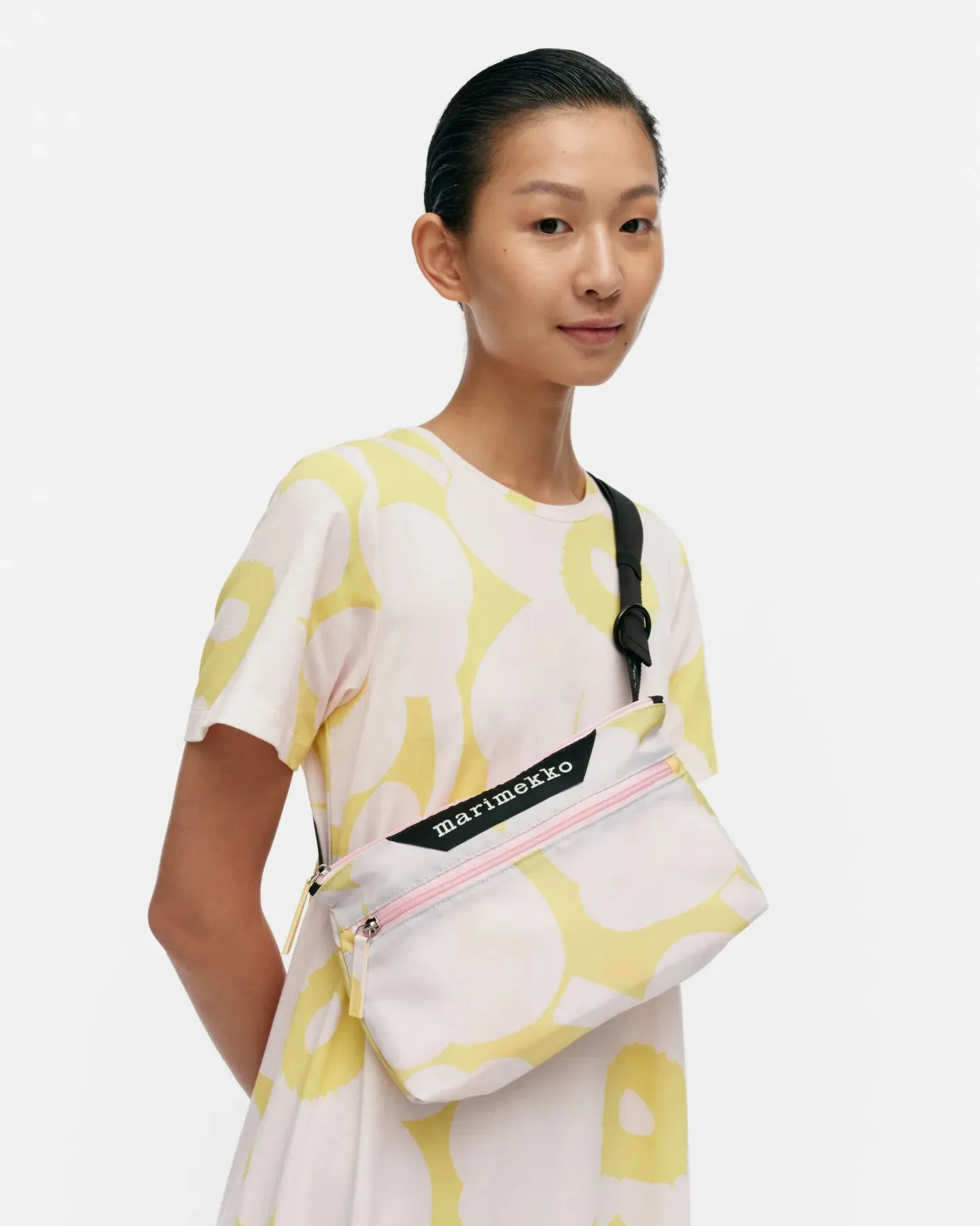 neat crossbody unikko - small - pink