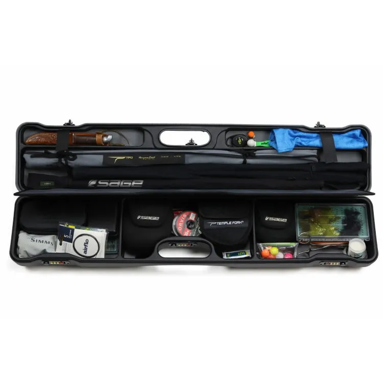 Sea Run Cases Riffle Daily Fly Fishing Rod and Reel Travel Case