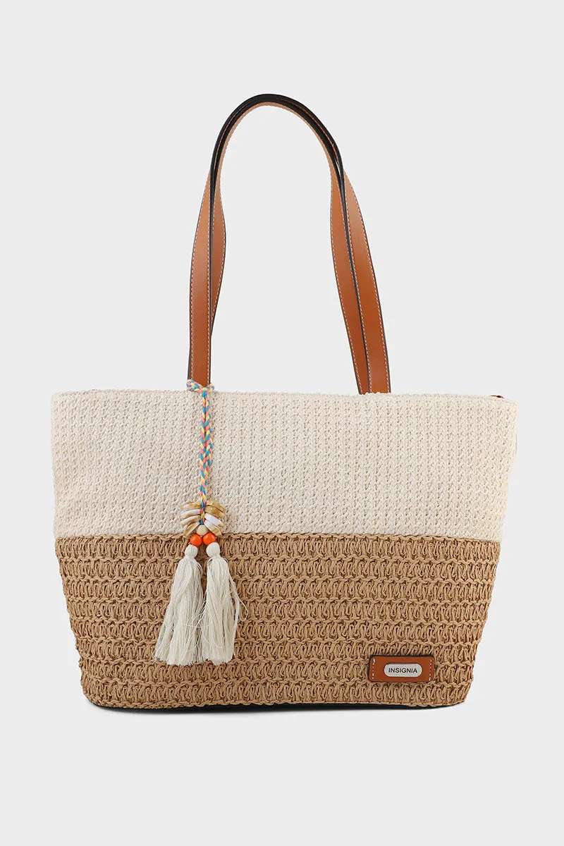 Tote Hand Bags BS2015-Beige