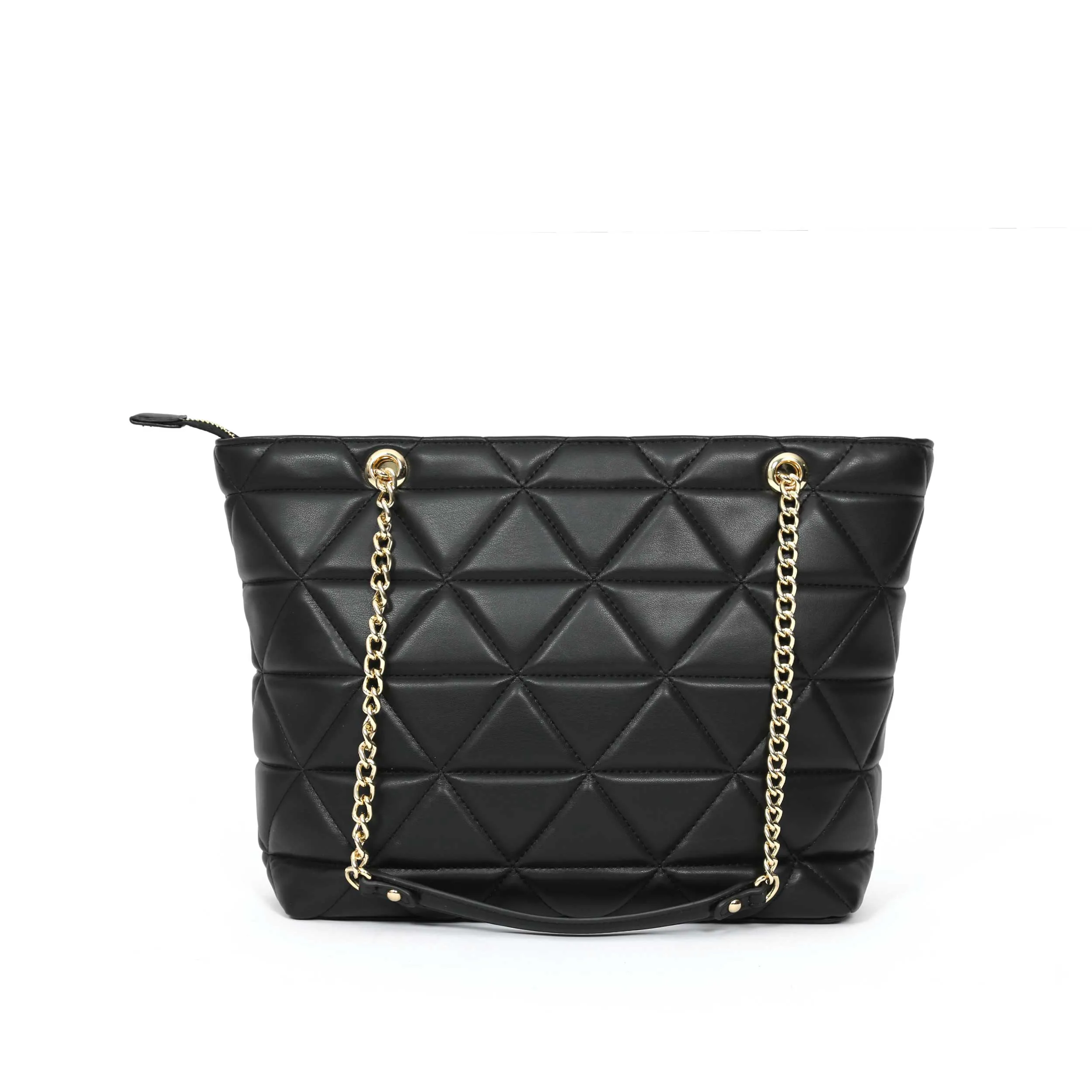 Valentino Bags Carnaby Ladies Shopper Bag in Black